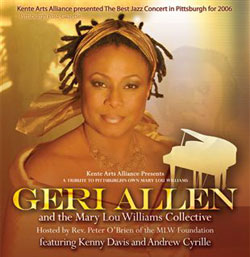 Geri Allen and the Mary Lou Williams Collective Playbill Poster