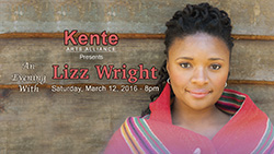 An Evening with Lizz Wright Playbill | Kente Arts Alliance